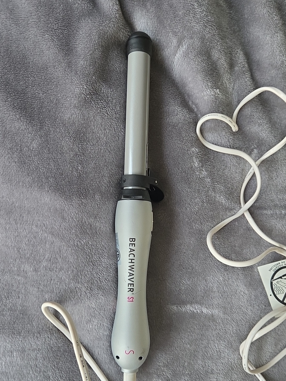 Silver Curling Iron - Silver